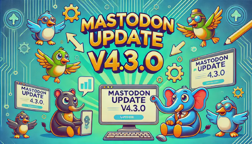 Обновление Mastodon до версии 4.3.0